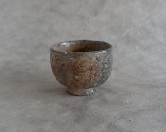 Ashy stone teacup