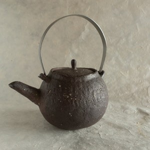 Iron stone teapot