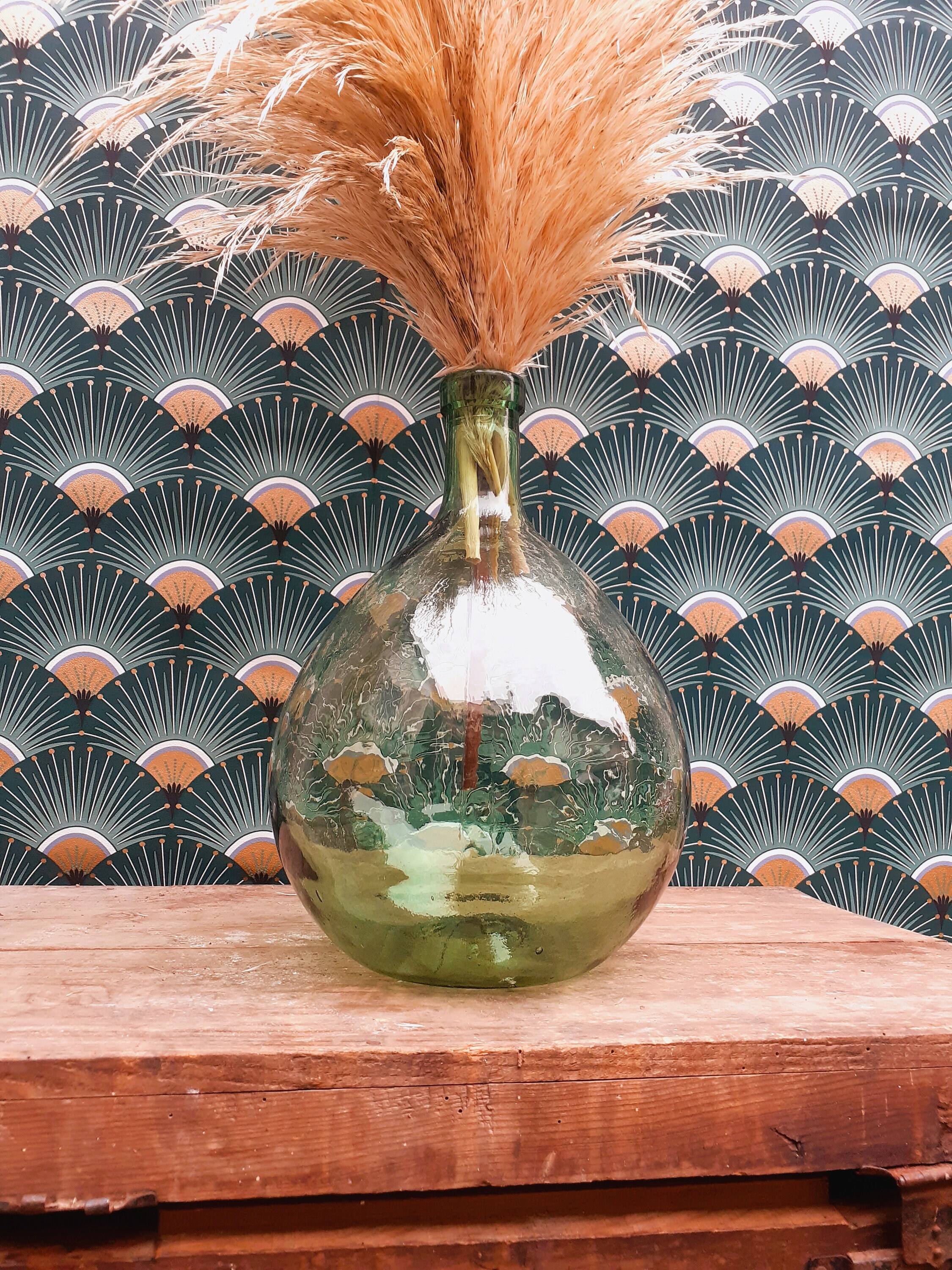 Dame Jeanne Vintage Ancienne Française Demijohn Jug