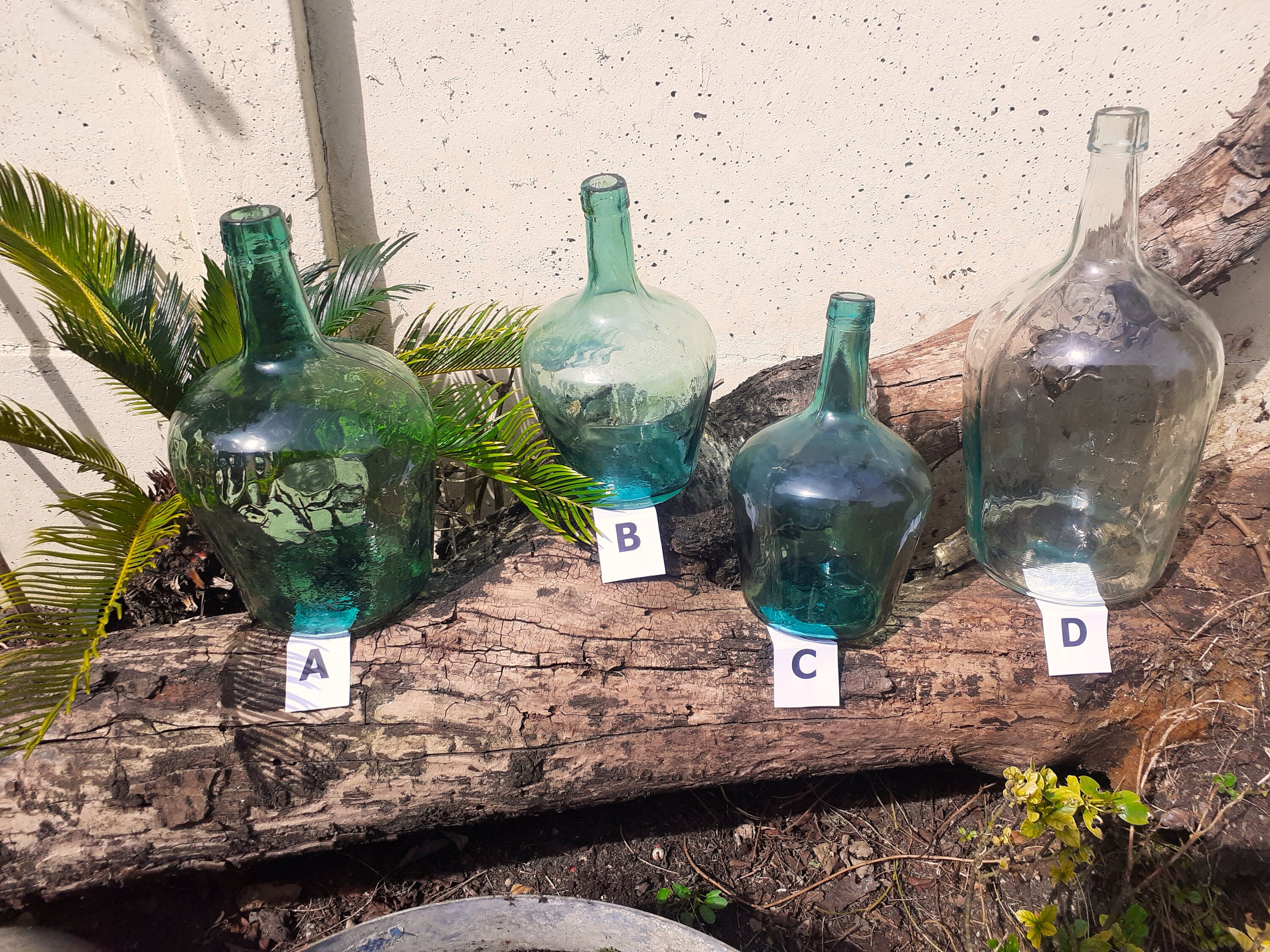 Dame-Jeanne Bonbonne de Vin Demijohn Jug Vintage Authentique