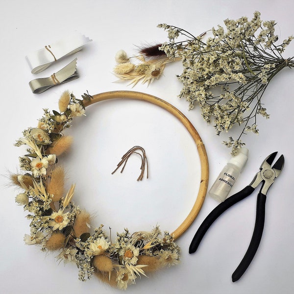Diy Flower Crown Kit Etsy UK