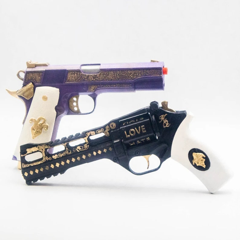Joker Gun Pistol Prop Replica Cosplay M1911 Colt 45 Pistol Etsy Australia