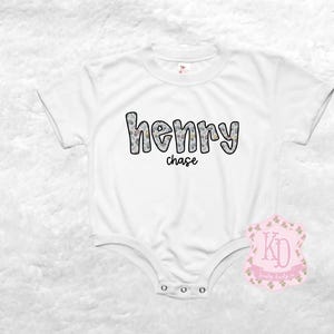 Custom monster truck boys name t shirt Bubble Romper, bodysuit Personalized Baby Toddler preppy custom kids coquette baby summer
