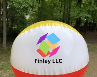 Custom logo beach ball, company Pool toys, Beach toys, pool beach party, beach bach bash party favors, pool party favors, summer party game