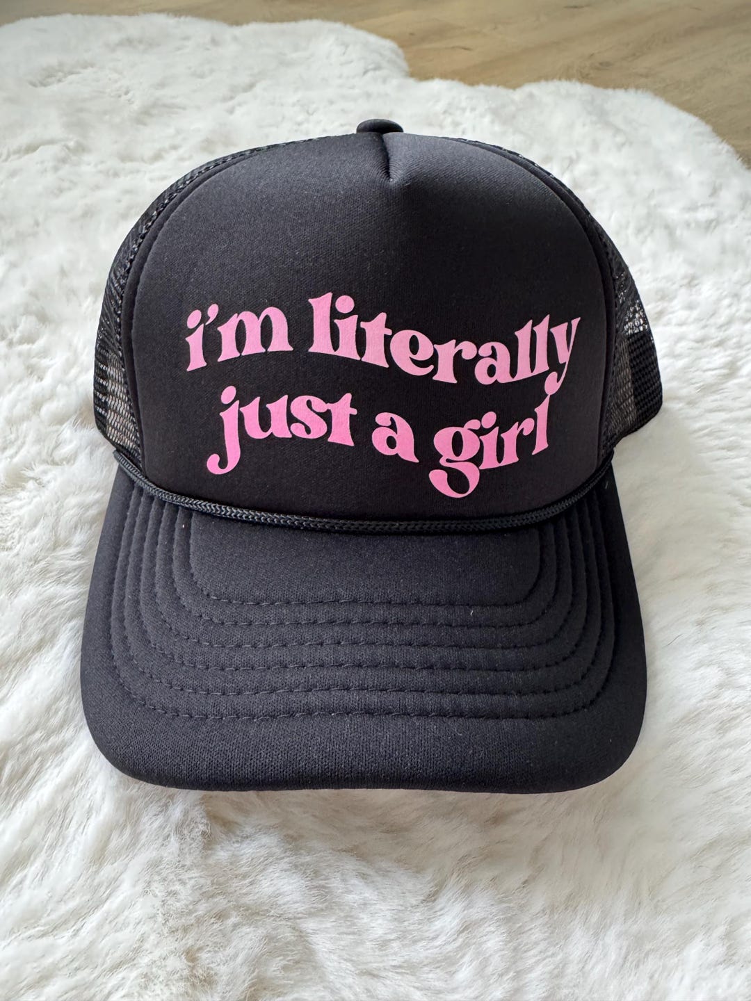 Literally Just A Girl Trucker Hat