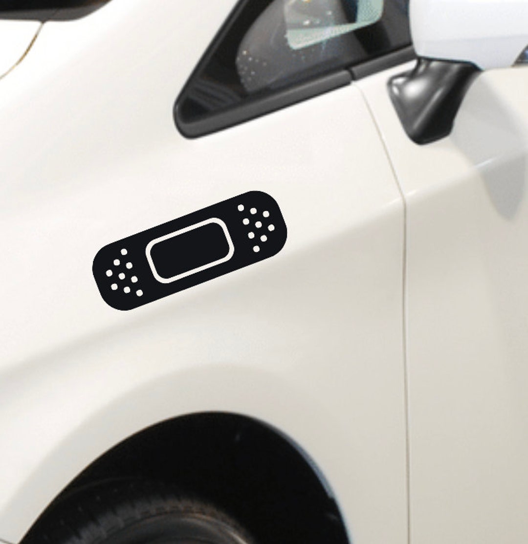 Bandage Vinyl Sticker / Decal for Car Bumper / Window. Dent / Scratch ...