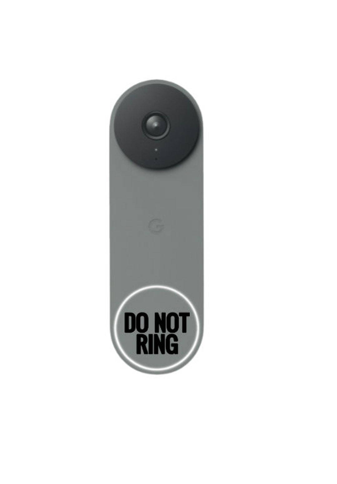 Do Not Ring Doorbell Decal Sticker for Smart Door Bell, Eufy, Nest