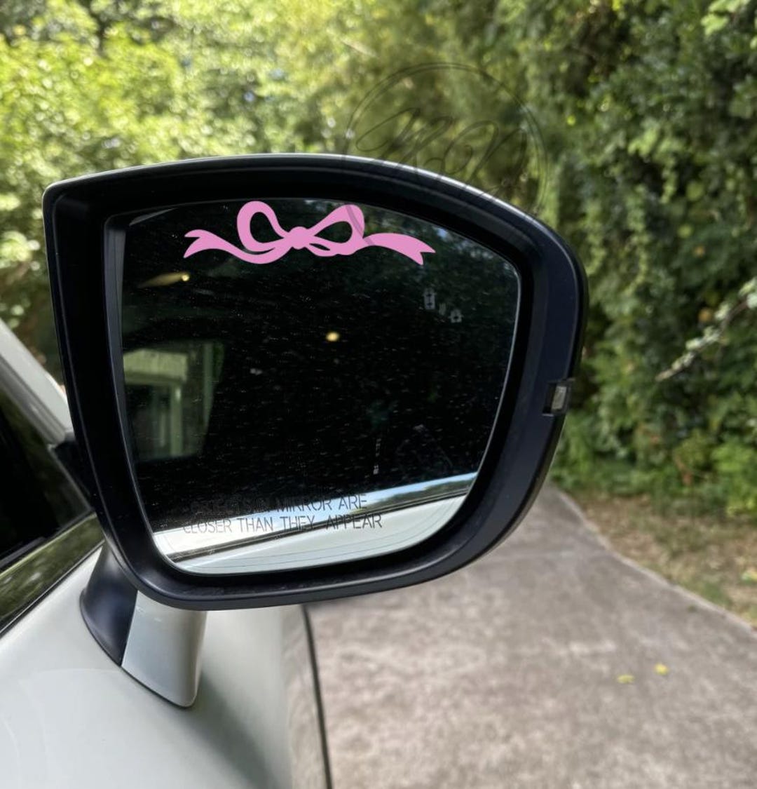 Bow Ribbon Car Decal Decal, New Car Decal, Car Window Decal Sticker ...