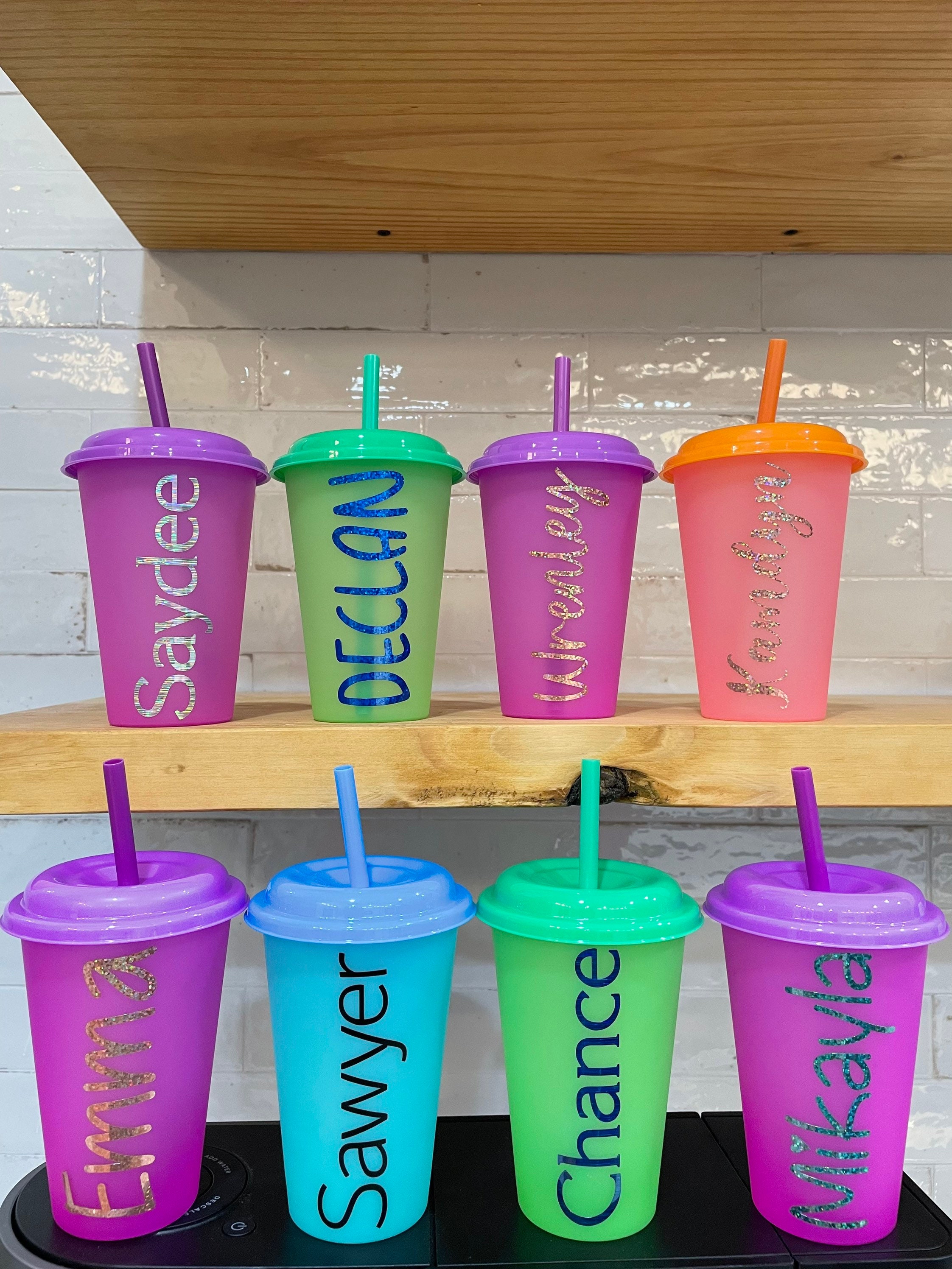 Color Changing Kids Tumbler Cup Personalized, Christmas Stocking Stuffer, 3 Year  Old Girl Gift, 2 Year Old Boy Gift, Party Favors 