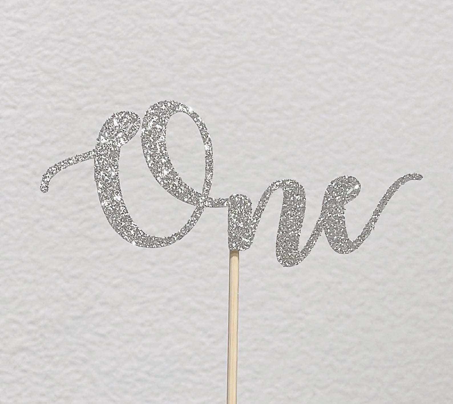 Rose Gold One Cake Topper Custom Cake Topper for Birthdays - Etsy