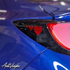 Rear Reflector Overlays | 2022+ GR86/BRZ
