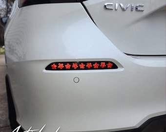 Rear Reflector Overlays Set | 2022+ Honda Civic