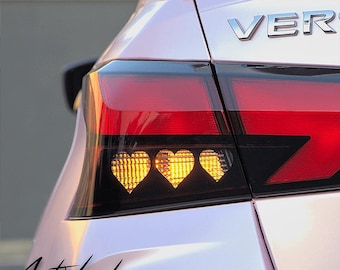 Turn Signal Overlays Set | 2019+ Nissan Versa