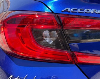Crux Motorsports Precut B&C Pillar Overlay Kit for 2018 - 2022 Honda Accord