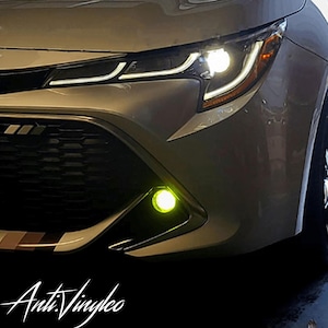 Fog Light Tint | 2018-2025 Toyota Corolla