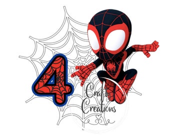 thumbnail interactive-video image 1 of Personalised Spiderman Cake Topper – Spidey And His Amazing Friends – Marvel Spin Character 1 of 6