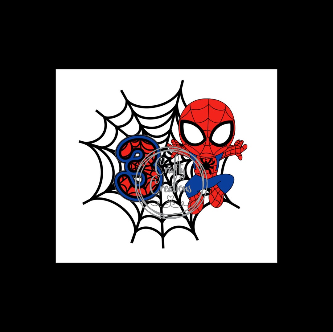 Spidey Inspired Cake Topper, Print at Home, DIY, Last Minute, Party ...