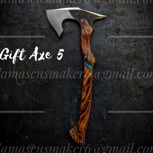 Tomahawk axe, Battle axe, Custom Throwing axe, Hand axe with carving, Personalized axes, Handmade axe with leather case, anniversary gift shops