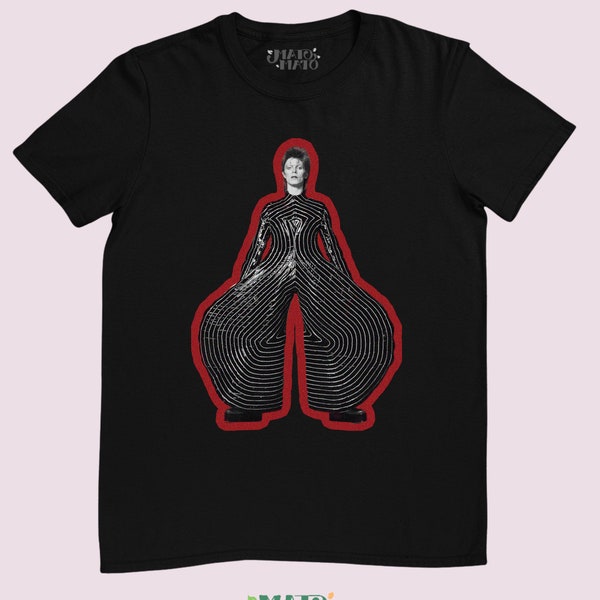 Rocks-Off David Bowie Vintage Ziggy T-shirt Homme – Officiel, Tailles S à XXL