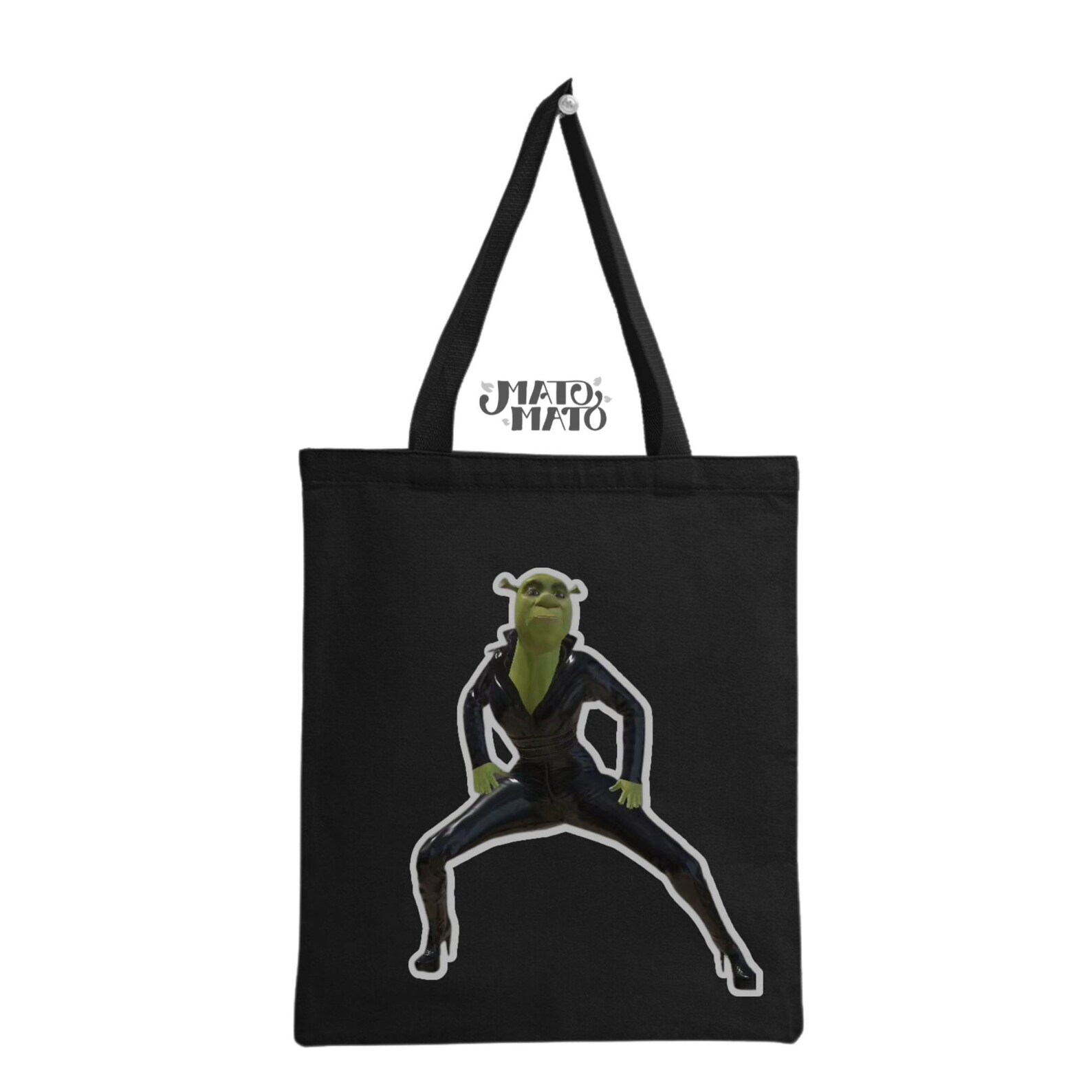 Shrek Tote Bag Tiktok Meme Sturdy Bag With Long Handles Etsy Singapore