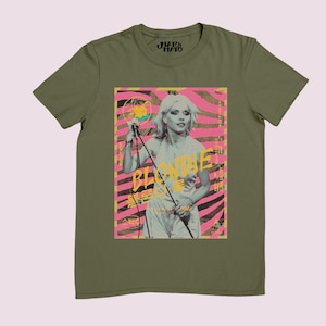 Blondie Debbie Harry Concert T-shirt: Retro Punk Rock Tee