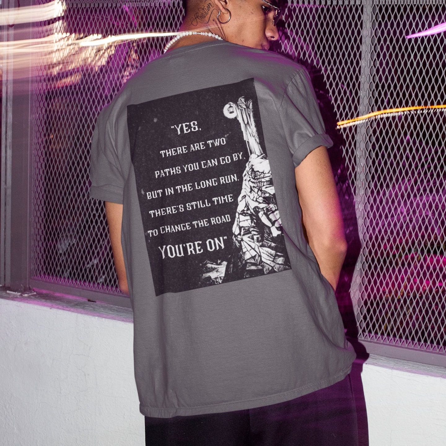 Led Zeppelin T-shirt: Stairway to Heaven Song Quote, Unisex