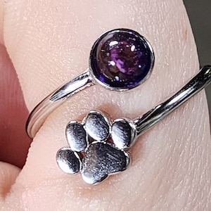 Memorial jewelry pet ashes keepsake