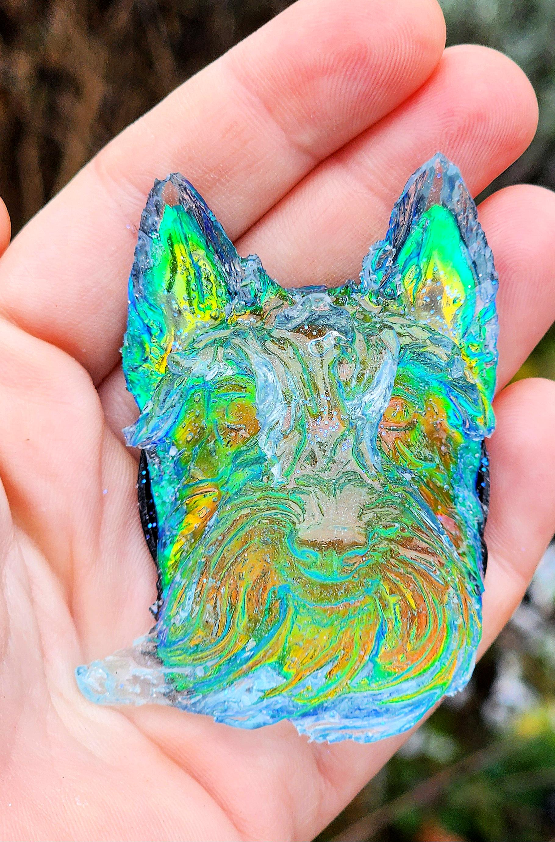 Scottie Dog Popsocket,northern Light Color Shift,astronomy,phone Buddy ...