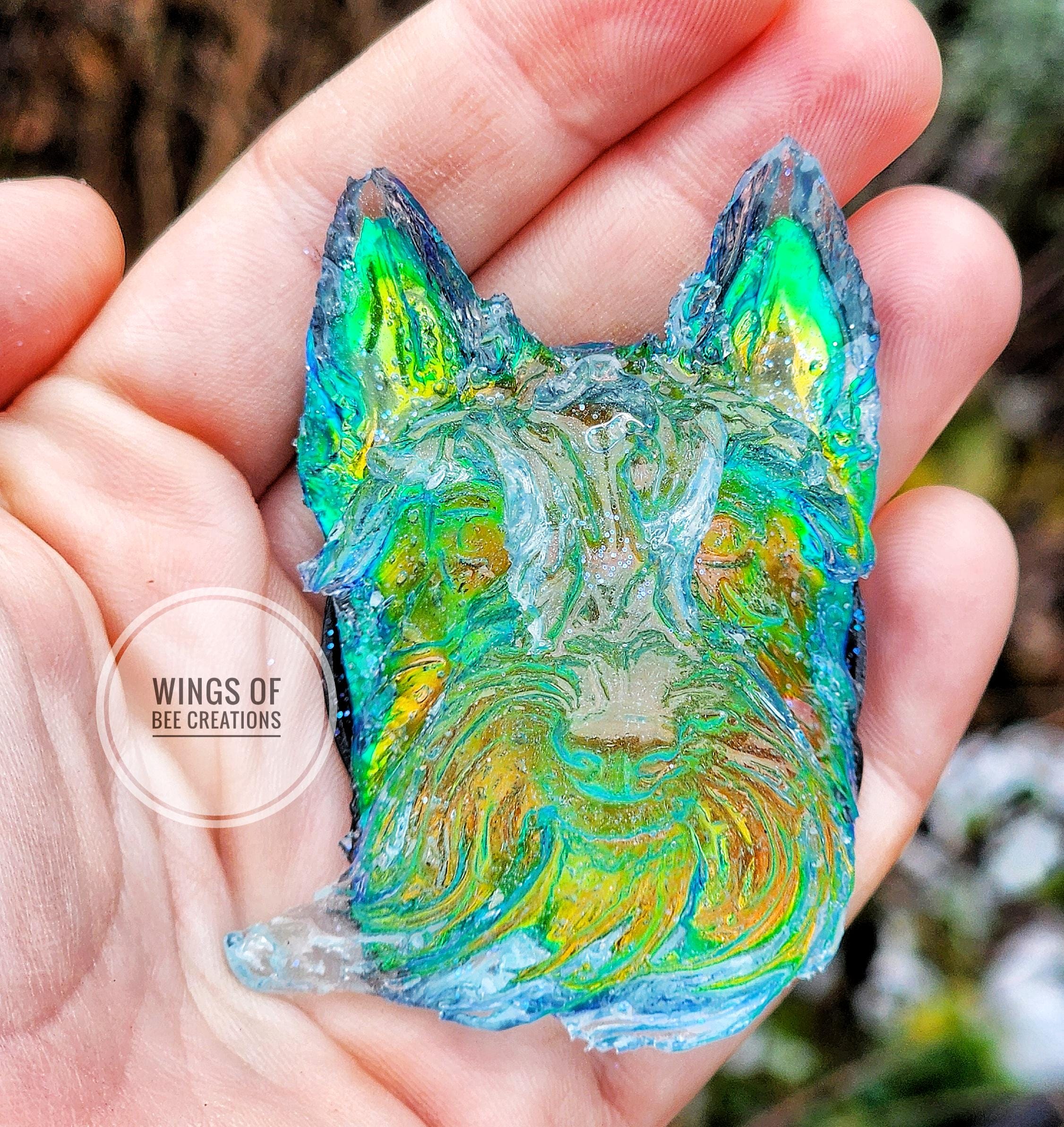 Scottie Dog Popsocket,northern Light Color Shift,astronomy,phone Buddy ...