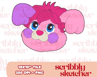 Party Popple / Imagen digital PNG SOLAMENTE / Sublimación / Dtf UV / Tarjetas / Tela / Impresión