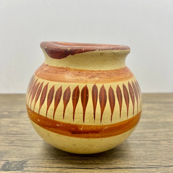 Vintage Mexican Pottery Bowl