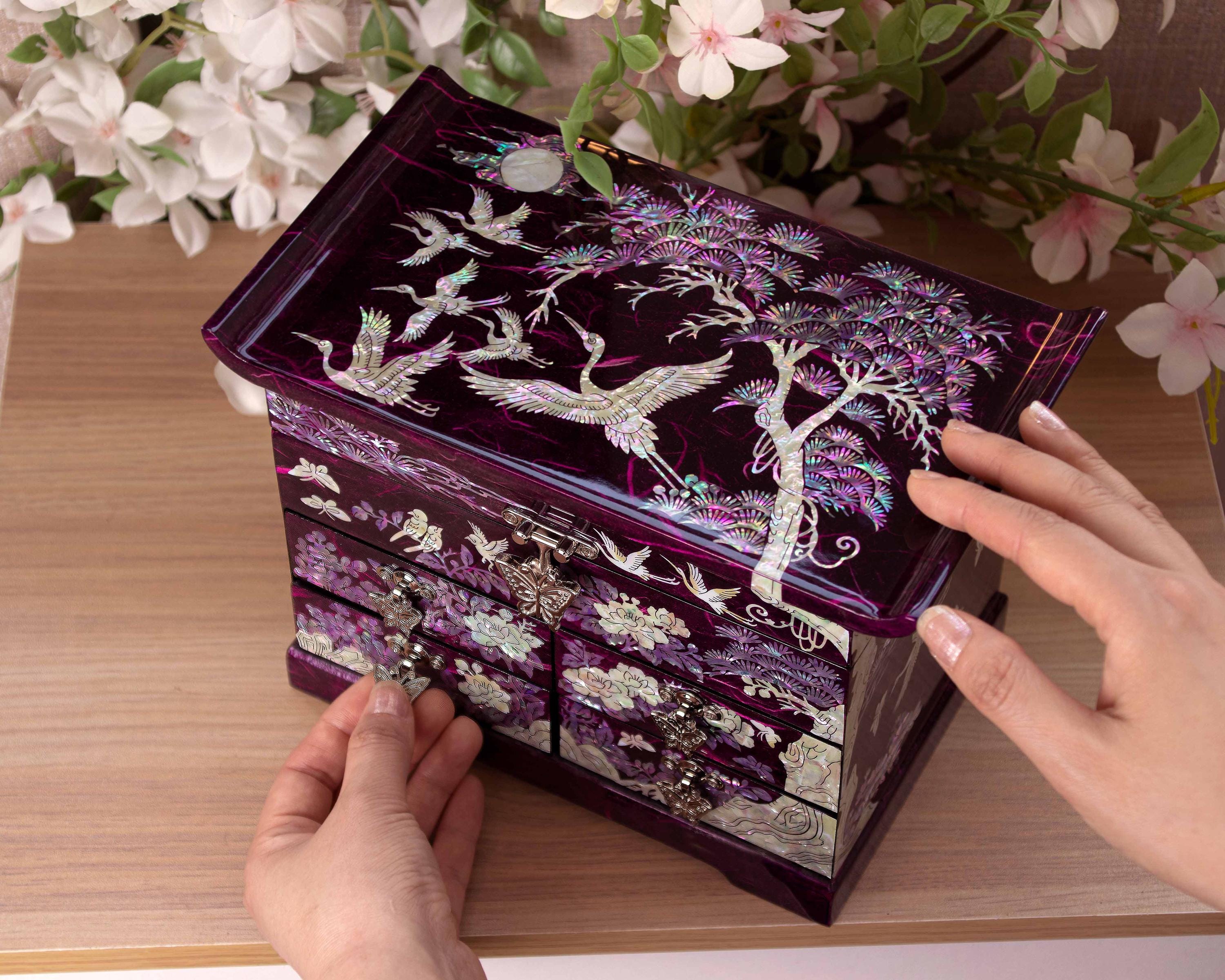 【期限5/31】⑥デコレーションケース Decorative Boxes Lacquer - Etsy