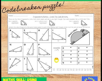 Trigonometry Codebreaker Activity