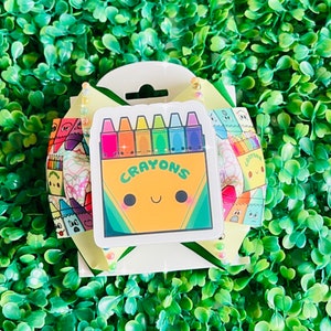 Crayons Hair Bow/ School Hair Bow/ Back to School Hair Bow