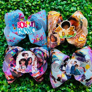 Encanto Boutique Hair Bows/4 Bow Encanto Set
