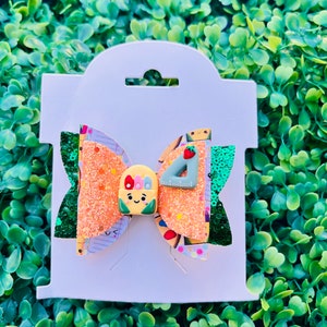 Coloring Pencils Bow/ Back to School Bows