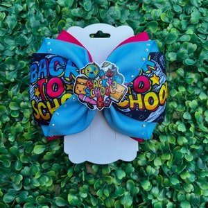 School Hair Bow/ Back to School Hair Bow