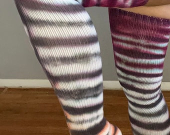 Fruit Stripe Thigh High socks
