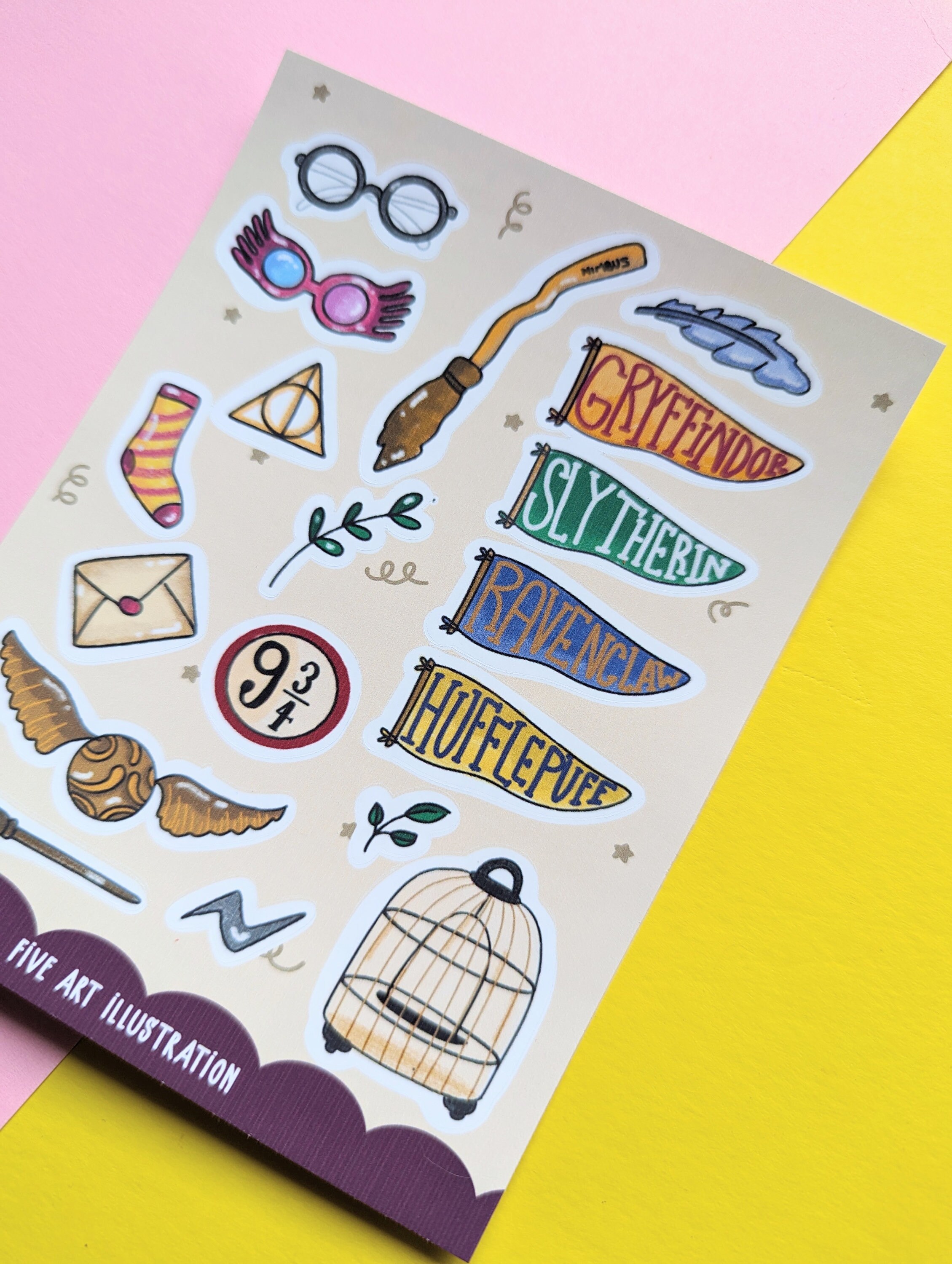 HARRY POTTER STICKER Sheet / Kawaii Sticker / Harry Potter Journal