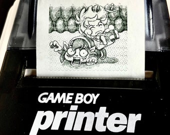 6x Zelda Links Awakening DX - Gameboy Printer Printouts (Set)