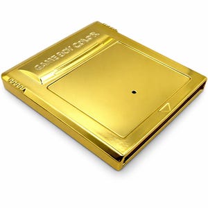 Golden Game Boy Color GBC Cartridge Shell - Breathe New Life into Your Classic Games