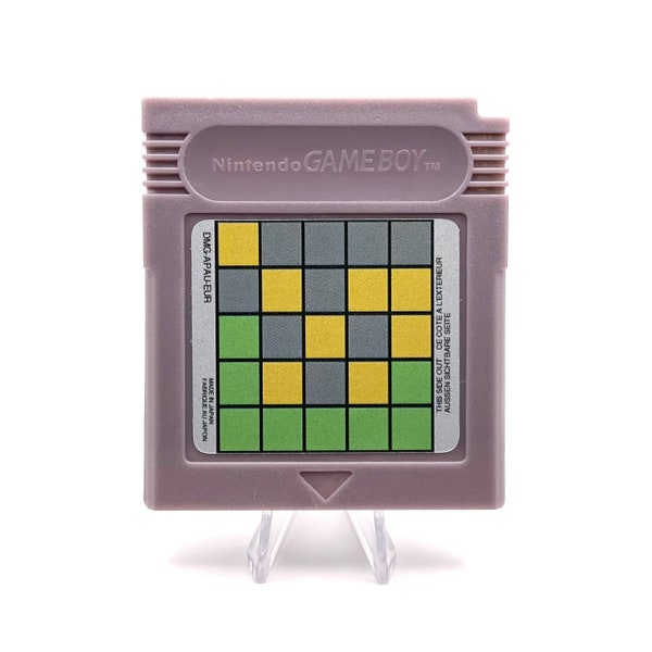 WORDYL clone for Game Boy - Cartridge with Game