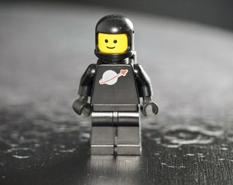 LEGO Space Classic Man Minifigure Astronaut Etsy