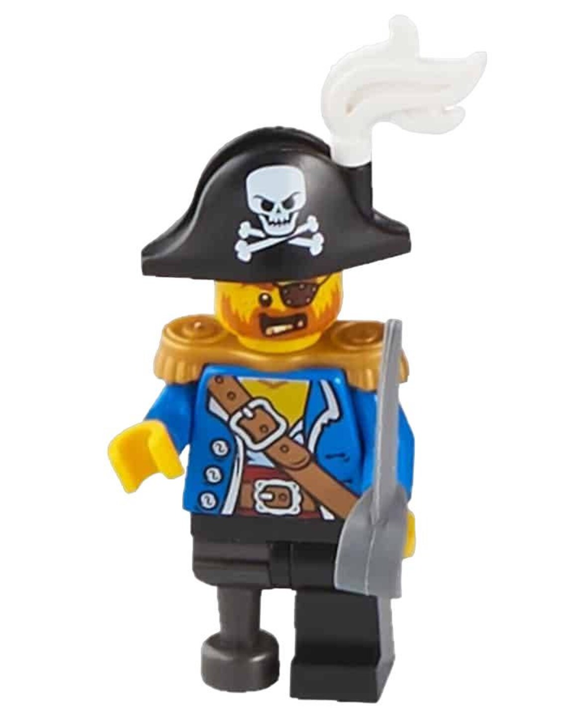 Captain Brickbeard LEGO® Eldorado Pirate Minifigs - Etsy