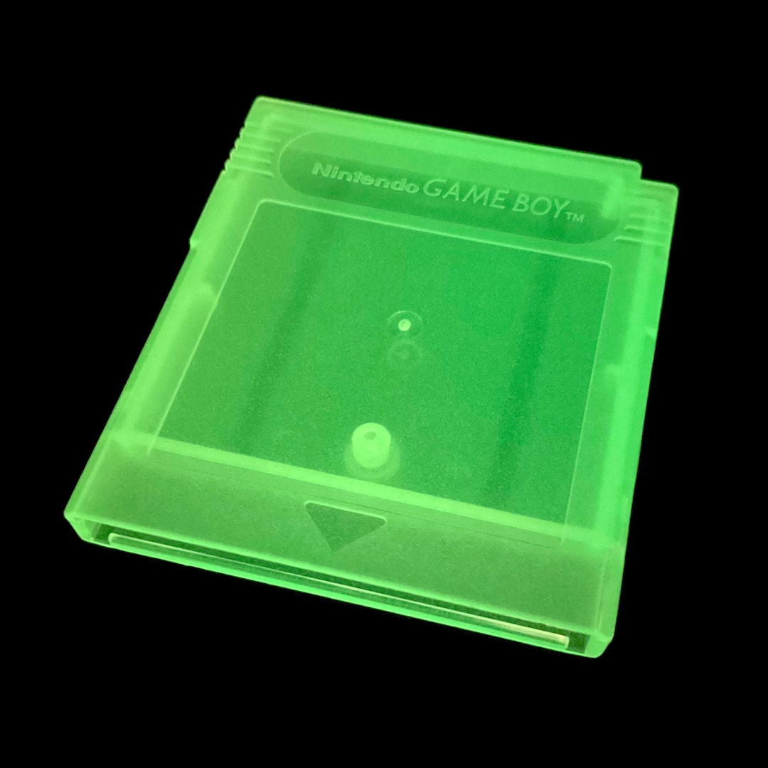 Creepy Luminescent Game Boy Cartridge Glow in the Dark Etsy
