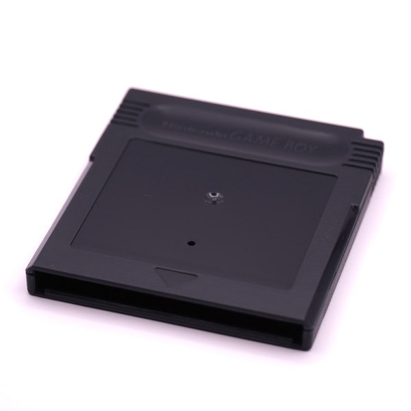 Black Replacement Game Boy Cartridge Case - Revitalize Your Classics