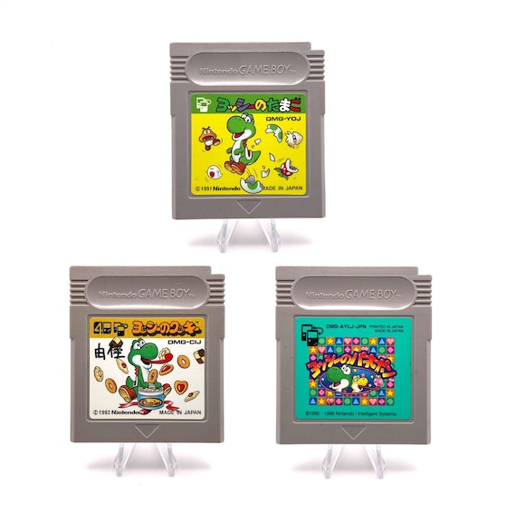 Mario & Yoshi / Yoshis Egg / Tetris Attack (yoshi No Panepo) Game