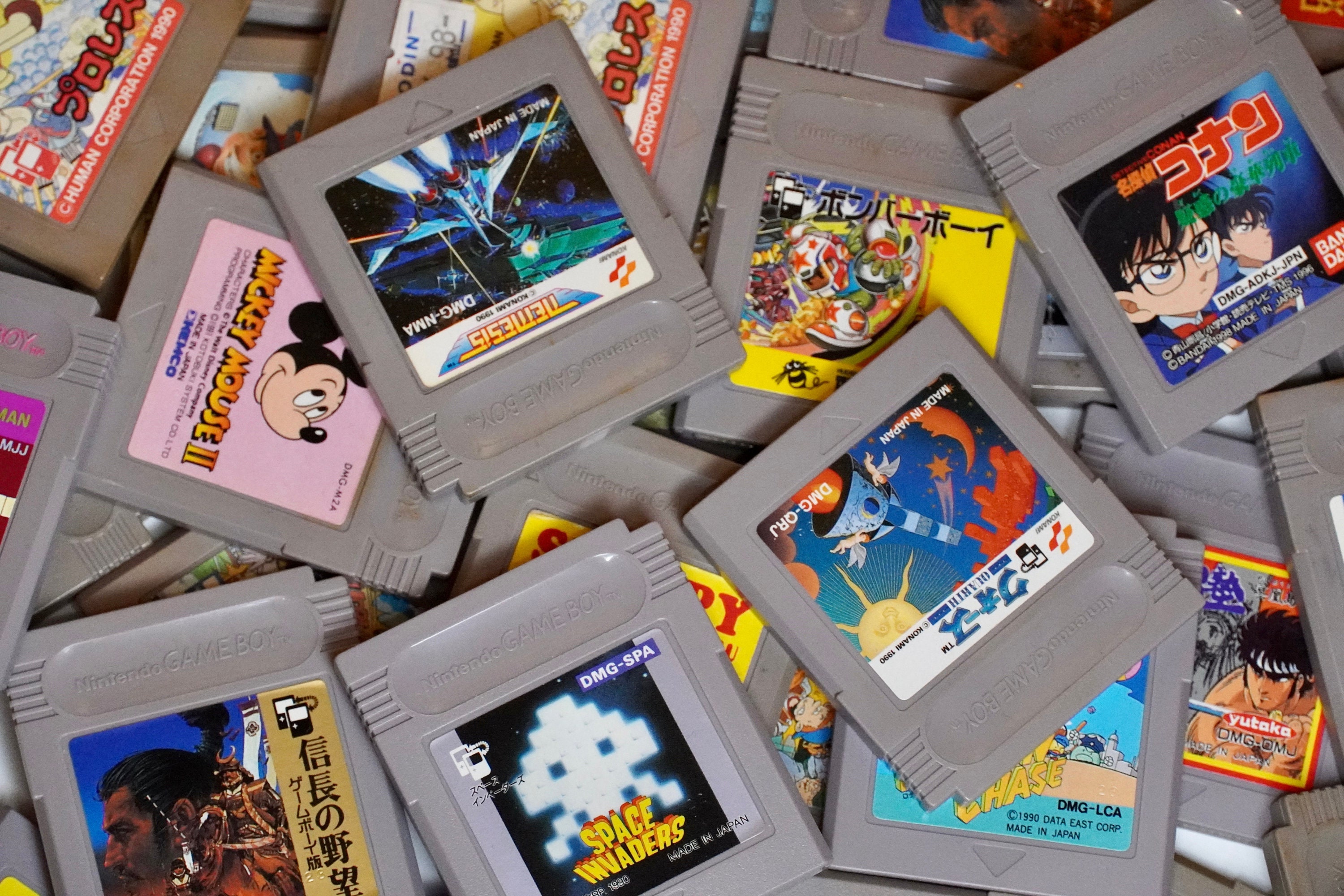 Japanese Nintendo Game Boy Import Games Mega Collection cartridge Only 