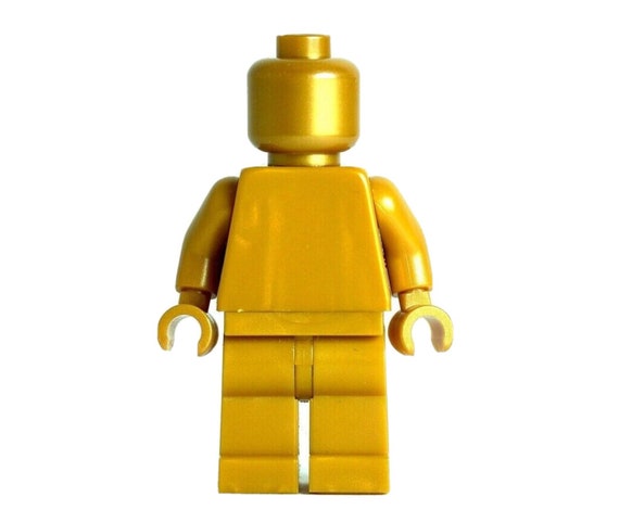 Minifigure LEGO originale® monocromatica in oro perlato -  Italia