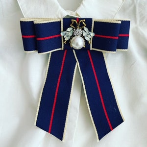 Brooch / Brosche "Azul"